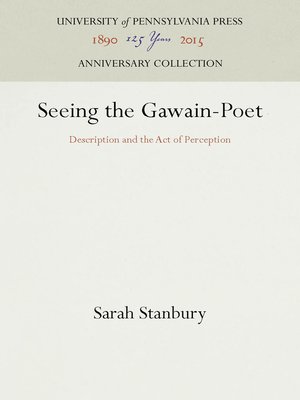 cover image of Seeing the Gawain-Poet